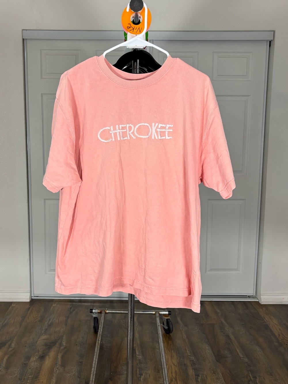 Cherokee Coral Pink Logo Tee